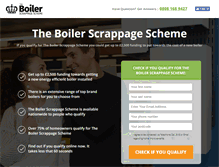 Tablet Screenshot of boilersdirect.net